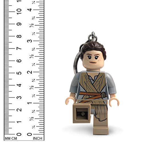 Lego Star Wars- Lgl Ke102 Lego Other Rey Portachiavi LED, Tinta Unita, Multicolore, Taglia Unica, LGKE102 - Lego - Immagine 2