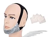 CPAP Chin Strap No Itchy No Odor No Stain, for Small to Medium Size, CPAP Supplies for Sensitive Skin, Non-invasive Anti Snoring Chin Strap wo Irritation, Open Mouth Breathing Prevention Strap