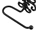 Tsnamay 1Pcs Black Cast Iron Tissue Holder with Screws, 7.48