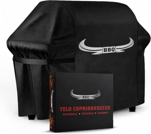 BBQ - Copertura per barbecue [122 x 61 x 147 cm] – innovativa – resistente alle intemperie, Copertura impermeabile [100%]