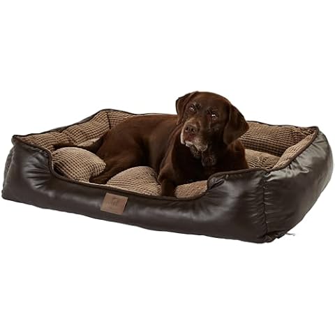 Bunty Tuscan Faux Leather Dog Bed XL Cover