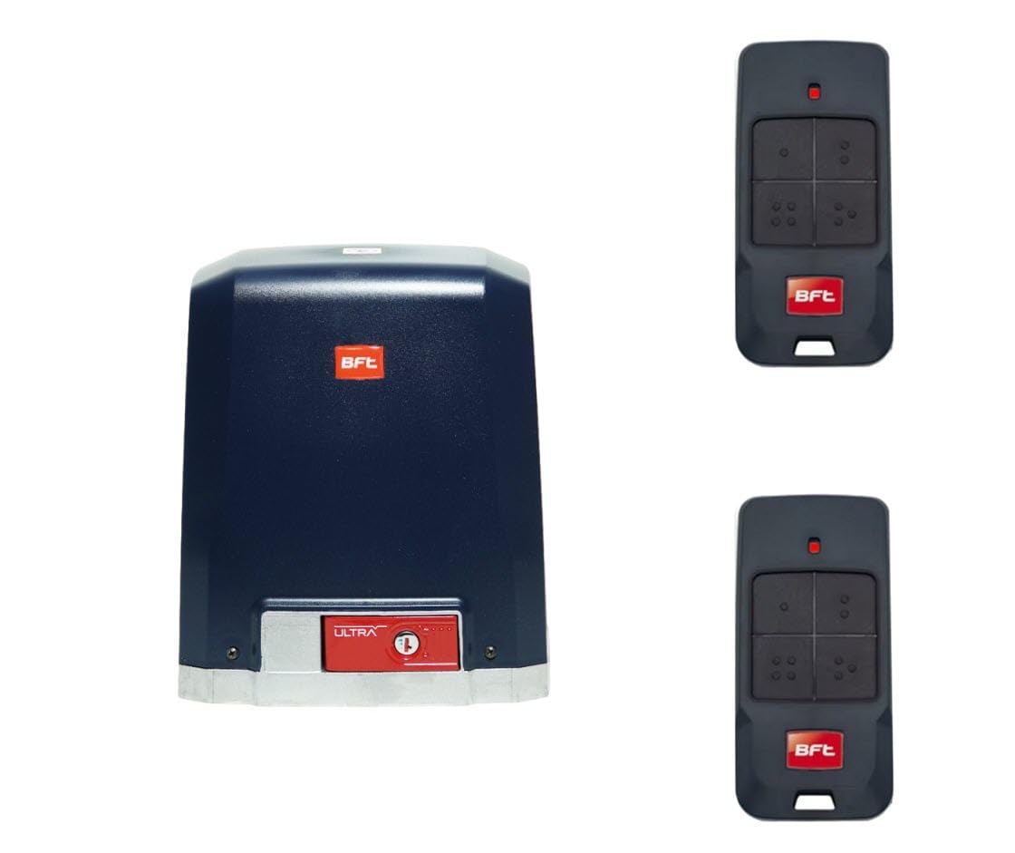 BFT DEIMOS BT A400 ULTRA MOTORE 24V CANCELLO SCORREVOLE 400KG + 2 TELECOMANDI