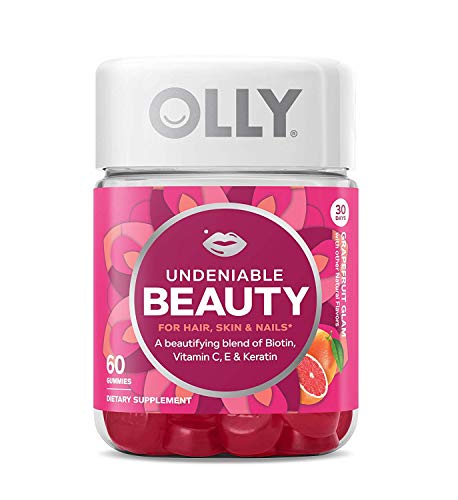 OLLY Undeniable Beauty for Hair, Skin & Nails Dietary Supplement, (120 Count, Undeniable Beauty (60 Day Supply))