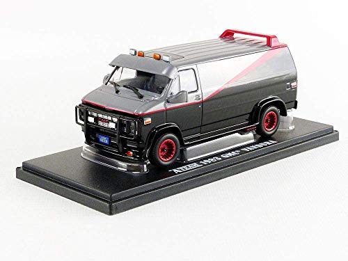 Greenlight-A- Team Ejér Coches en Miniatura de colección, Color Negro (86515)