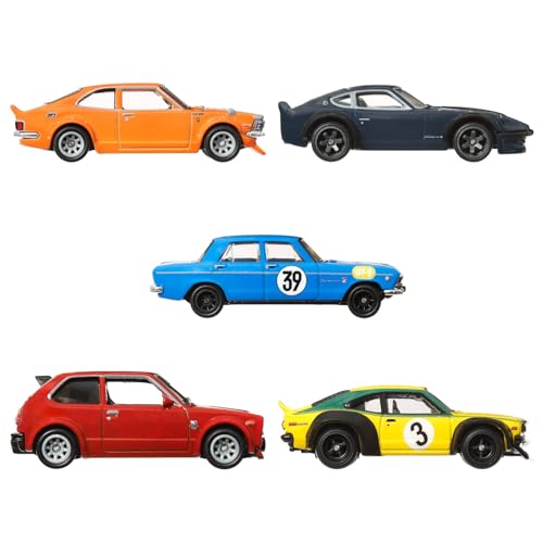 Hot Wheels Japan Historics 4: Protege y exhibe tu colección de coches japoneses a escala 5