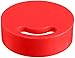 Globe Scientific 30075R Polypropylene Cap Insert for CryoClear Cryogenic Vial, Red (Case of 1000)