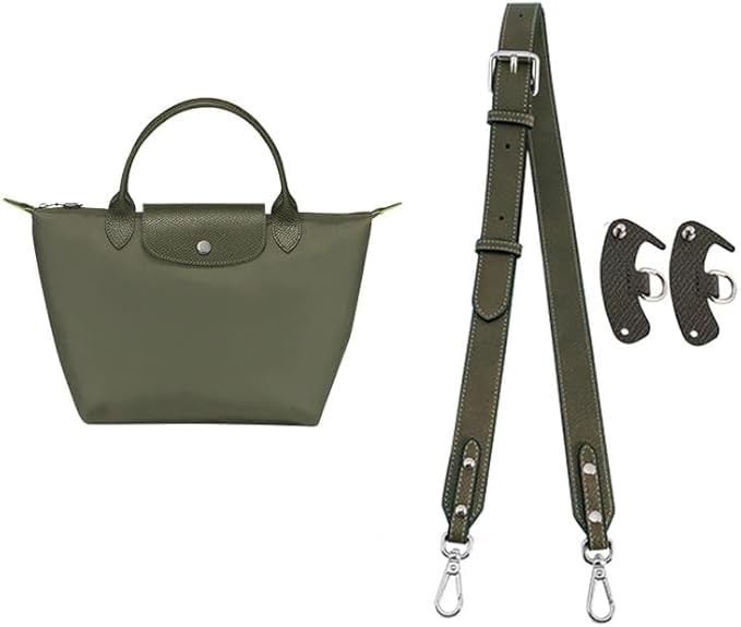 Image of SENTEN Purse Straps Replacement, Leather Crossbody Shoulder Strap Kit Adjustable for S /M Longchamp