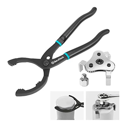 DURATECH Universal Adjustable Oil Filter Pliers