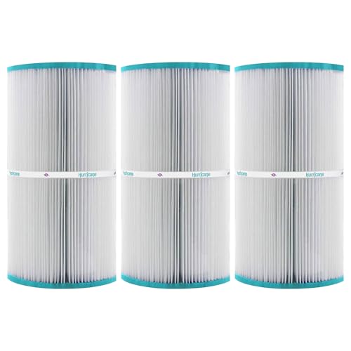 Hurricane Filters 3 Pack HF5601-01 Advanced Spa Filter Cartridge - Replacement for PJW-23, Unicel C-5601, Filbur FC-1330, Aero, Caressa, Closed Top