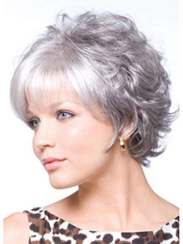 Perruques pour femme courte grise pour masquer vos cheveux et réussir votre cosplay