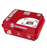 FC Bayern München FCB Pausenbox Brotbox Lunchbox mit Süßigkeiten 210 g, 0095146