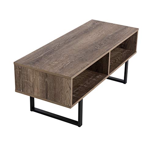 Avalon Home Tribeca Media Console Table, Brown