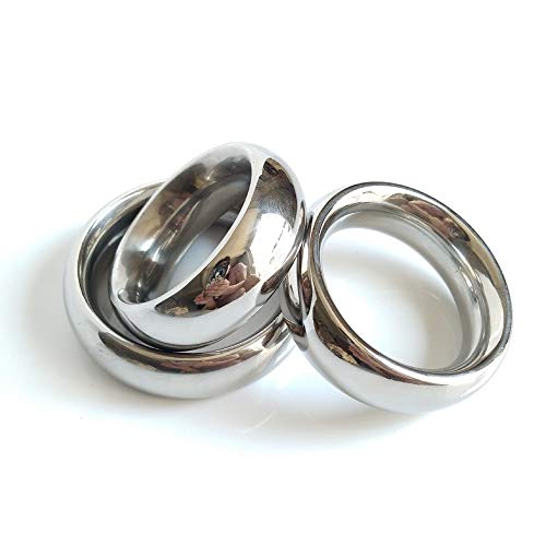 Bague de temporisation Physique en Acier Inoxydable de différentes Tailles pour Un Exercice sain (1set =1 pcs) Φ=50mm