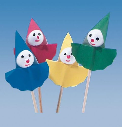 tib 10420 Multicolour Clown-Picker Set of 8 Piece Per Box, One Size