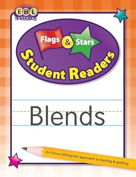 Paperback Flags and Stars Blends Student Readers Orton Gillingham Workbook Book