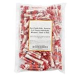 Hard Candy Rolls | 1 Pound Bag, About 60 Count | Assorted Fruit Flavors | Individually Wrapped Candy in Rolls | Original Candies for Parties, Goodie Bags, and Classrooms