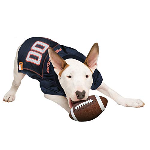 Pets First NCAA College Illinois Fighting Illini Mesh Jersey for Dogs & Cats, XX-Large. Licensed Dog Jersey with Your Favorite Football/Basketball College Team by Pets First - Image 5
