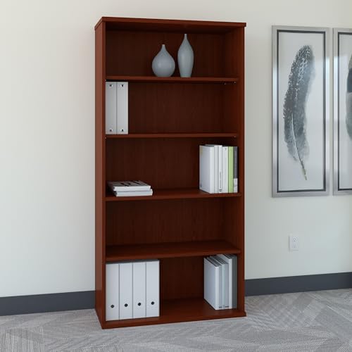 image for Bush Furniture Bush Business Furniture Series C Tall 5 Shelf Bookcase 