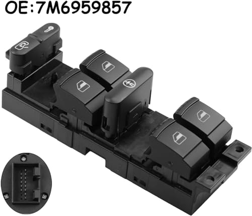 Bouton de commande de vitre électrique avant gauche 7M6959857