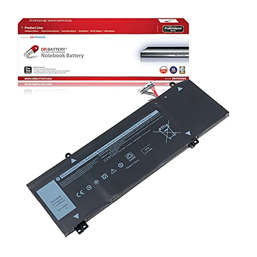 Batterie 1F22N pour Dell G7 G5 et Alienware M17 M15 15.2V 60Wh