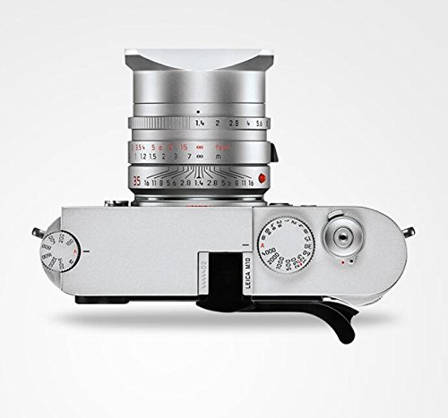 EWOOP Daumengriff aus Metall für Leica M10 für bessere Balance und Griffigkeit, Schwarz Cover