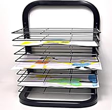 #1 ART DRYING RACK! Watching paint dry has never been easier! With 10 removable shelves, there's tons of room for all the masterpieces created by your budding artists! You can now dry paintings and posters safely and easily without any risk of them s...