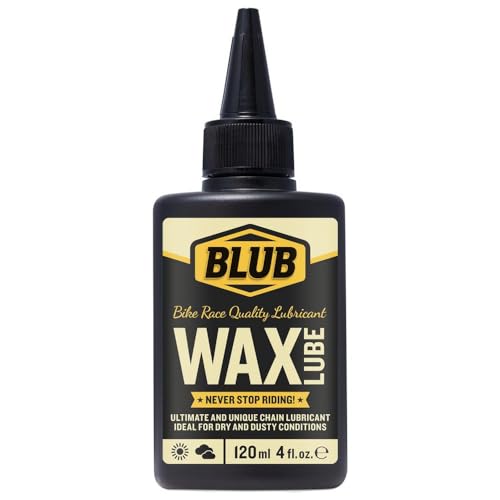 BLUB Wax Lube 120ml | Lubrificante Catena Bici | Olio Catena MTB, Cera Wax Bike Lube Lubrificanti | Grasso Bicicletta, Giallo