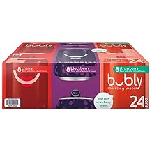 Bubly Berry Sparkling Water Variety Pack 12 fl. oz, 24 pk.