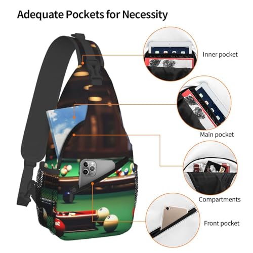 Mochila tipo messenger negra ligera para día y viaje miniatura 4