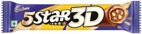 Cadbury 5 Star 3D Chocolate Bar, 40 g