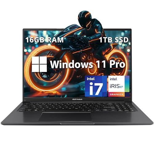 ASUS Vivobook 16" FHD WUXGA Intel i7-1255U 16GB RAM 1TB SSD