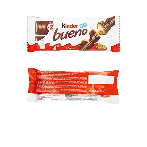 Bundle 15x kinderen bueno white 2 stuks en 15x kinderen bueno 2er (30x2 repen) met gratis vruchtenrubbers van Genussleben - Image 4