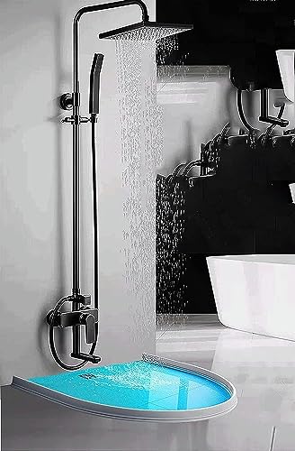 Seuil de douche pliable en silicone pour barrière d'eau - 5