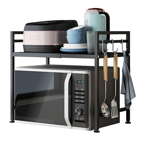 Grille de four à micro-ondes réglable support cuisine stable de 80 LB - 2