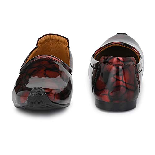 Image of Vellinto Leather Royal Look Patent Leather Shoes for Men | Men's Comfortable Patent Leather