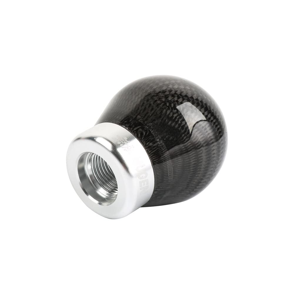 🏎️ Pomos BARTOO Carbono: Cambio Manual Mugen Style (5/6 Velocidades) - Fibra De Carbono + Adaptadores