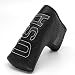 Golf Putter Cover Blade,Putter Covers Golf Club Head Covers Putter Headcover for Blade Leather Golf Putter Head Covers with Magnetic for Odyssey 2 Ball Scotty Cameron (Putter Cover (BK-WH))