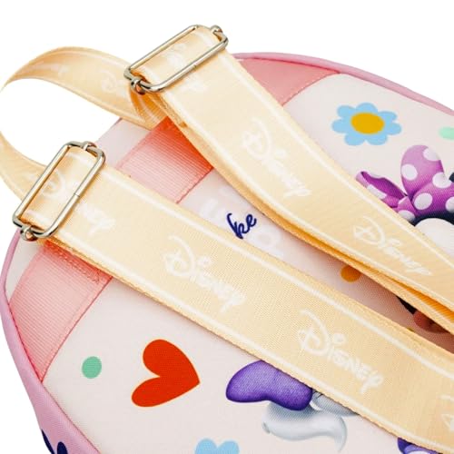 Disney Minnie Mouse Mini Backpack Set - Bundle with 13 Inch Bag Featuring Minnie and Figaro and Water Bottle Backpack Purse for Girls3