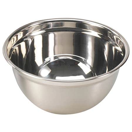 Acense Stainless Steel Mixing Bowl (18cm) - Large Bowl for Baking, Ideal for Puddings and Kitchens