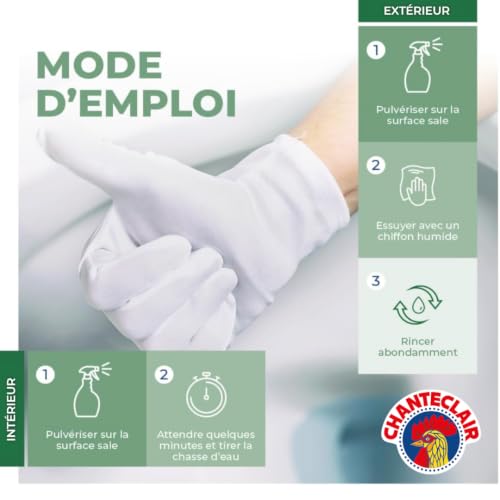 Chanteclair - Spray WC Mousse Active Détartrant 625 ml – vue 6