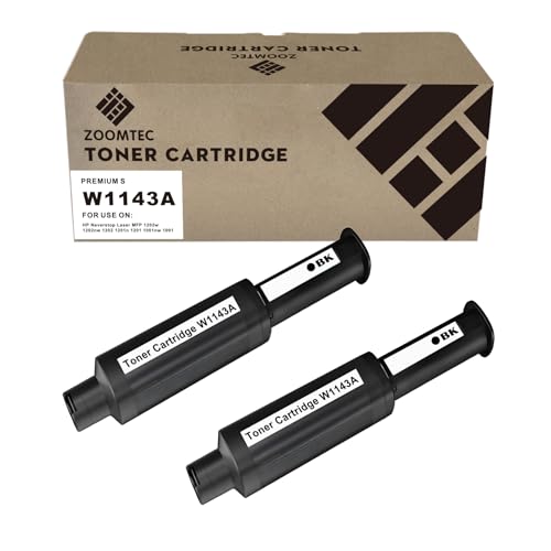Imagen de ZOOMTEC Recambio para 143A W1143A Cartucho de tóner Compatible con Impresora HP 143A W1143A 143AD W1143AD Negro Compatible con Impresora HP Neverstop Laser MFP 1202w 1202nw 1201n 1001nw