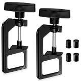 Otoolling 2 Pack Lawn Mower Blade Removal Tool Mower Blade Lock Tool Deck Clamp Stopper with Thread Protector Cap for Safe and Easy Removal