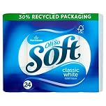 Morrisons 24 Toilet Tissue Rolls,24 Count (Pack of 1)