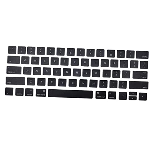 Image of CALANDIS New Replacement US Keyboard Key Caps Full Set for MacBook Pro 15 A1707 16 17 | Laptop Replacement Keyboards | Laptop Replacement Parts
