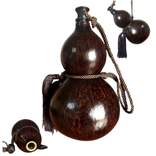 Gourde rétro cirée d'abeille, accessoire de jeu de rôle médiéval - 8