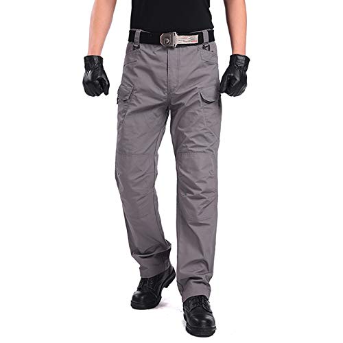 Calça cargo feminina, macacão, calça masculina elástica, para atividades ao ar livre, tecido de trei