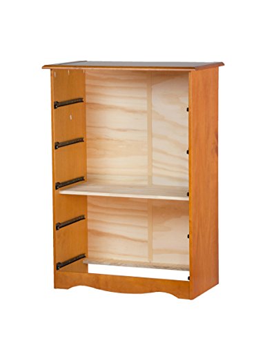 Palace Imports 100% Solid Wood 5-Drawer Chest, Honey Pine. Requires Assembly #TOP2