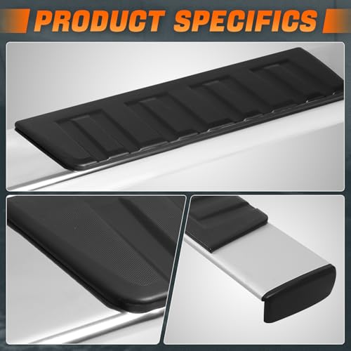 Barras laterales aluminio 6 pulg compatibles Toyota Tundra miniatura 3