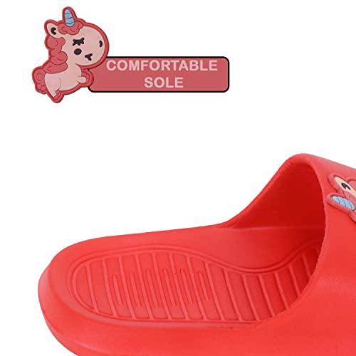 Image of DOCTOR EXTRA SOFT Unisex-Child Kids Rainy Monsoon Flip-Flop Sliders Soft Comfortable Indoor Outdoor Slippers Stylish Non-Slip Slide Home Casual Cool Cartoon Cute House Chappals For Boys & Girls
