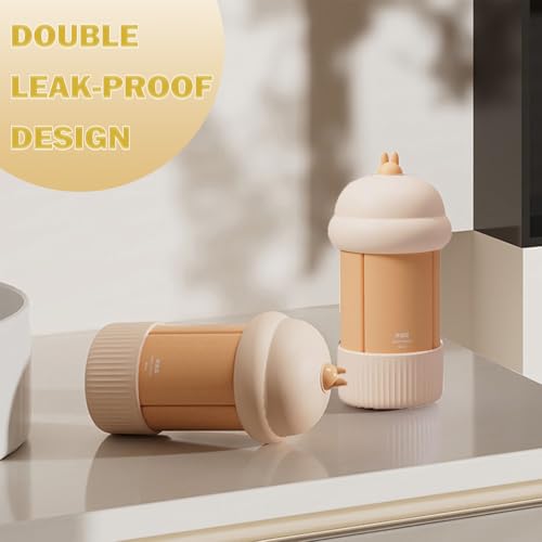 FISH DRAGATE paquete de 4 Botellas de viaje de para artículos de tocador,4 en 1 botes rellenables silicona,travel accesorios,240 ml,para champú, crema, líquidos y loción - imagen 6